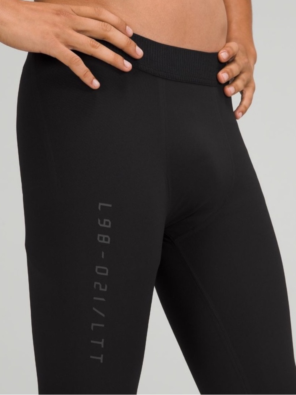 Lululemon License to Train Men’s Tights – Black (31cm Flat Across) small new